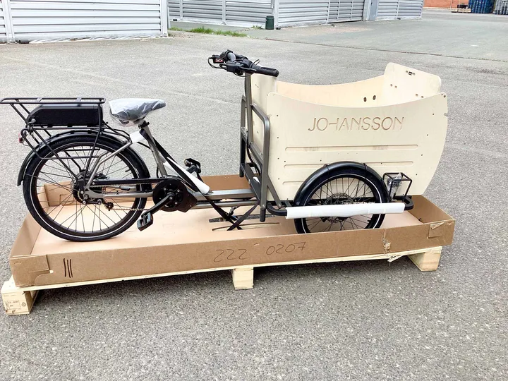 Johansson Fiete Vario Box Lastenrad / E-Bike Brose Drive C, Enviolo Nabenschaltung